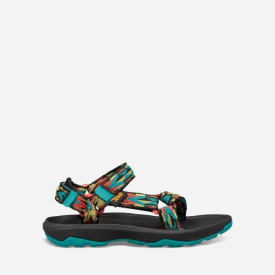 Teva Hurricane XLT 2 - Kids' Teva Hiking Sandals - Black / Multicolor | India (ZOQI64207)